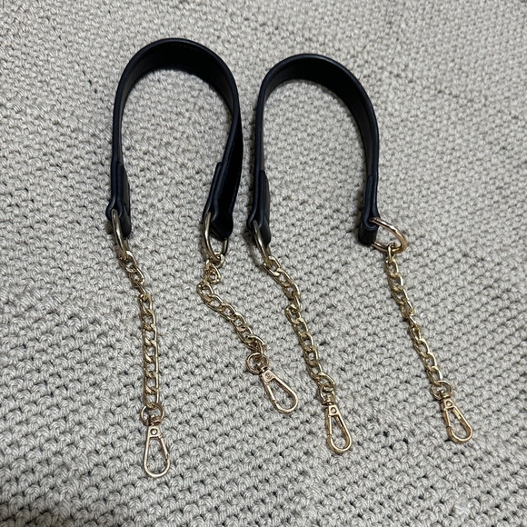 Black and Gold Chain Straps - Picture 2 of 7